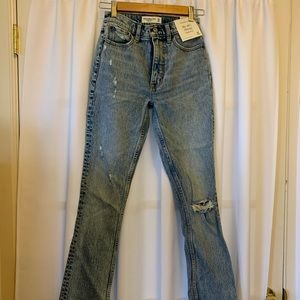 Abercrombie High Rise skinny jeans